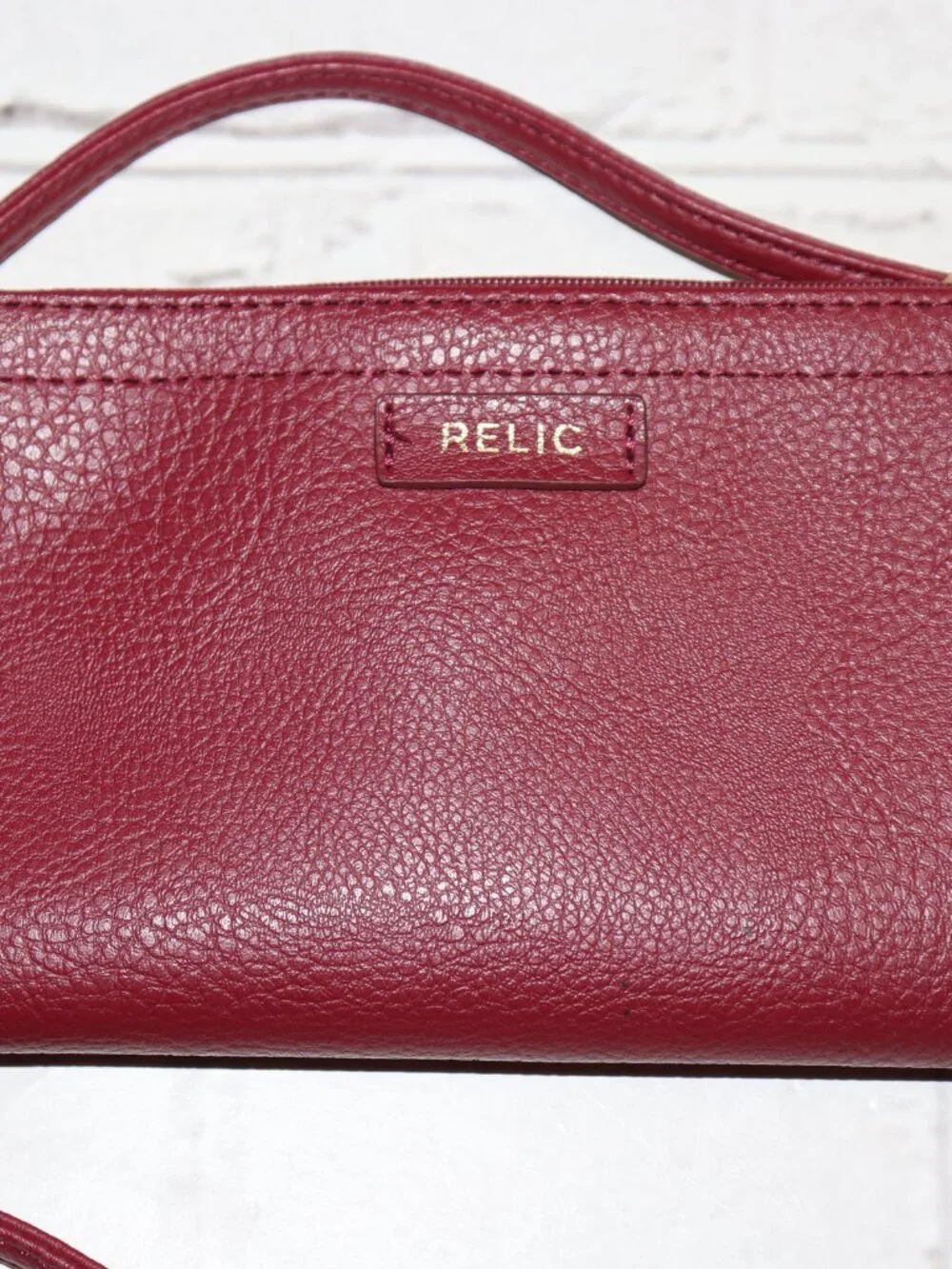 ✨ Relic Wallet Purse • Maroon • 7.5